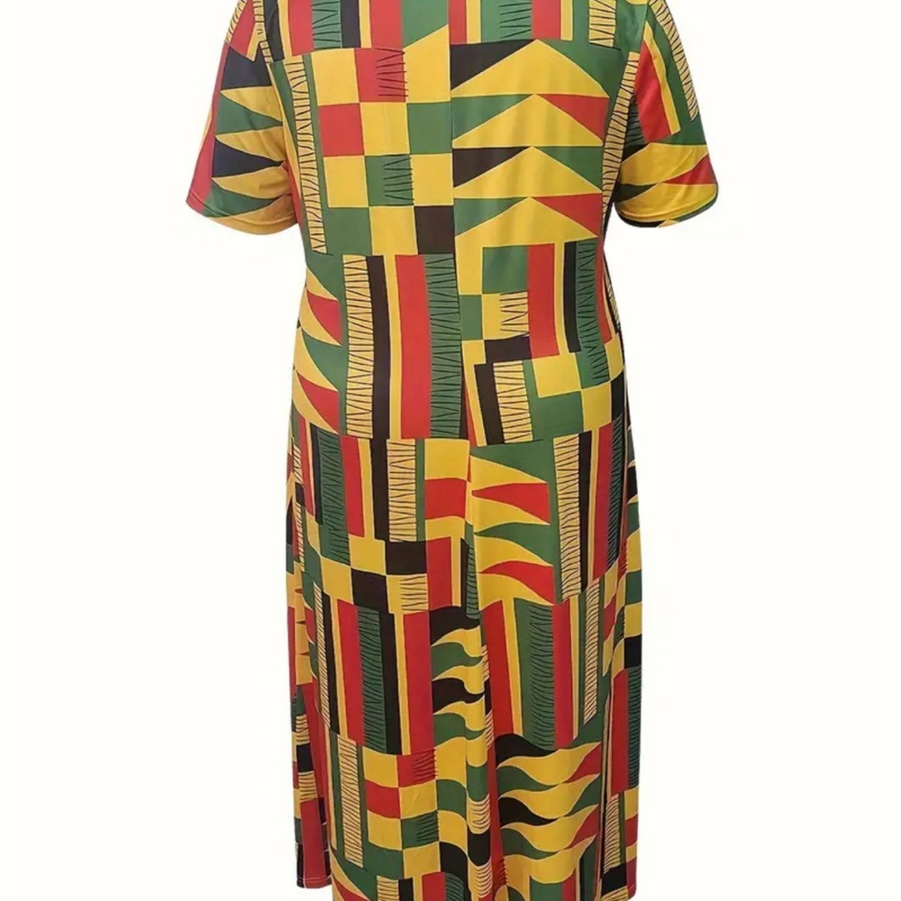 Color bloc Geo dress - Picture 5 of 5